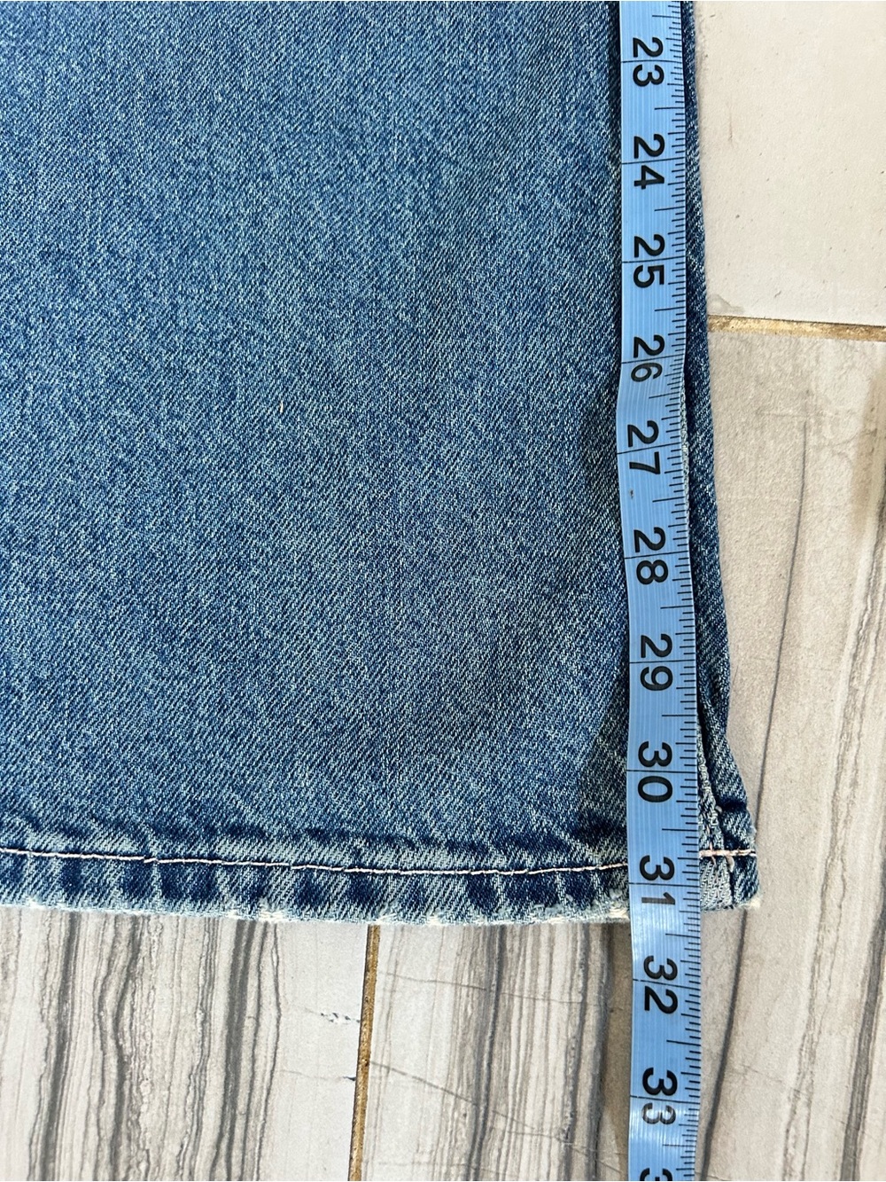 NWT We The Free Tinsley Baggy High-Rise Jeans in Hazey Blue - Picture 9 of 15